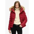 Superdry Fuji Faux Fur Padded Jakke