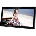 Braun DigiFrame 1731 - Digital fotoramme - 8 GB - 17.3 - 1920 x 1080 - HDR - matt svart