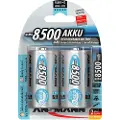Ansmann maxE - Batteri 2 x D - NiMH - (oppladbart) - 8500 mAh