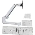 Ergotron LX Extension and Collar Kit - Monteringskomponent (leddarm, installasjonsmaskinvare, hettedeksel, stangkrave) - for Skjerm - hvitt med gråaksenter - stangmontering - for P/N: 45-537-216