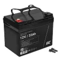 Green Cell AGM Batteri 12V 33Ah