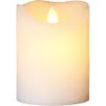 Sirius Home Sirius Sara Genopladelig Bloklys - Ø 7,5 cm - H 10,5 cm