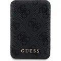 GUESS 4G magnetisk trådløs powerbank 5000mAh - MagSafe-kompatibel - Svart
