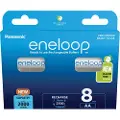 Panasonic eneloop BK-3MCDE/8BE batteri - 8 x AA type - NiMH