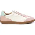 Carmela for woman. 16206006-NUDE Leather trainers 162060 nude (37), Flat, Laces, Casual