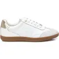 Carmela for woman. 16206004-BLANCO Leather trainers 162060 white (36), Flat, Laces, Casual