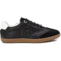 Carmela for woman. 16206003-NEGRO Leather trainers 162060 black (36), Flat, Laces, Casual