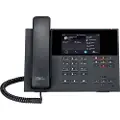 Auerswald COMfortel D-400 - VoIP-telefon med anrops-ID/samtale venter - treveis anropskapasitet - SIP, RTP, SRTP, SIPS - 6 linjer - svart