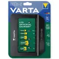Varta LCD Charger+ Universal batterilader - AA/AAA/C/D/9V