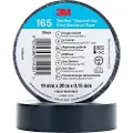 3M 7100184800, 1 stykker, Sort, PVC, 600 V, Blister, 20,12 m