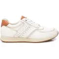 Carmela for man. 16214701-BLANCO Leather trainers 162147 white (40), Flat, Laces, Casual