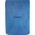 Pocketbook Shell series - Lommebok for eBook-leser - polyuretanlær - blå - for PocketBook Verse, Verse PRO