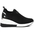 Xti for woman. 14371802-NEGRO Trainers 143718 black (41), Fabric, 5 to 8 cm, None, Casual