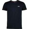 Superdry Essential Contrast Emb Kortarmet T-skjorte