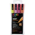 Posca marker sæt PC-3M 4 ass. Glitter colors warm