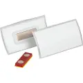 Durable 825919, Merkeholder, Portrett, Polypropylen (PP), Gjennomsiktig, 40 mm, 7,5 cm