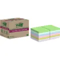 Post-It 7100284781, firkant, Blå, Grønn, Rosa, Lilla, Gult, Papir, 100%, 76 mm, 76 mm