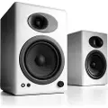 Audioengine A5+, 2.0 kanaler, Koblet med ledninger (ikke trådløs), 50 W, 50 - 22000 Hz, Hvit