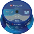 Verbatim 25 Bd-r Blu-ray 25gb 6x Datalife Ingen Id