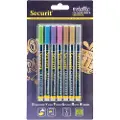 Securit BL-SMA100-V7-MT, Blå, Gull, Grønn, Rosa, Lilla, Sølv, 7 stykker