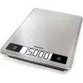 Soehnle Page Profi 200, Elektronisk kjøkkenvekt, 15 kg, 1 g, Rustfritt stål, Rustfritt stål, Glass