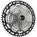 Shimano CS-M8100, Kassett, Fjellsykkel, Sort, Sølv