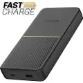 Otterbox Power Bank 20K MAH USB A&C 18W USB-PD - black Nødlader - Svart - 20000 mAh