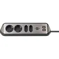 Brennenstuhl 2xusb 4 Uttak Skjøteledning 2 M