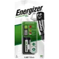 Energizer Recharge Mini 700 - 8-13 hr batterilader - (for 1xAA, 2xAAA) 2 x AAA - NiMH - 700 mAh