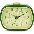 Kikkerland Retro Alarm Clock - Green