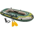 Intex 68347, Oppblåsbar Båt, Grønn, Gult, PVC, 2 person(er), 240 kg, 1140 mm