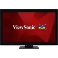 Viewsonic TD2760 - LED-skjerm - 27 - berøringsskjerm - 1920 x 1080 Full HD (1080p) @ 60 Hz - MVA - 230 cd/m² - 3000:1 - 12 ms - HDMI, VGA, DisplayPort - høyttalere