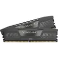 Corsair Vengeance - DDR5 - sett - 32 GB: 2 x 16 GB - DIMM 288-pin - 5600 MT/s / PC5-44800 - CL40 - 1.25 V - svart