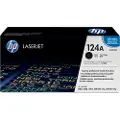 HP 124A - Svart - original - LaserJet - tonerpatron (Q6000A) - for Color LaserJet 1600, 2600n, 2605, 2605dn, 2605dtn, CM1015 MFP, CM1017 MFP