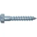 Itw Fransk skrue M10X80 mm DIN 571 Varmforzinket, kvalitet 4.6 6-kant hoved 17 mm - (50 stk.)