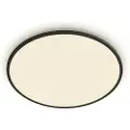 Signify Superslim CL550 - Vegg/taklampe - LED - total: 36 W - 2700 K - rund - svart