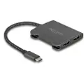 DeLOCK - Video/lyd-splitter - 2 x HDMI - stasjonær