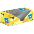 3M Fjernelig Notatblokk Kanarigul Kampanjepakke 16+4 Gratis 76x76 Mm