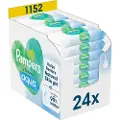 Pampers Harmonie Aqua våtservietter 0% plast 24x48 stk.