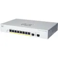 Cisco Business 220 Series CBS220-8P-E-2G - Switch - smart - 8 x 10/100/1000 (PoE+) + 2 x Gigabit SFP (opplink) - rackmonterbar - PoE+ (67 W)