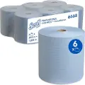 SCOTT Kimberly-Clark Scott - Papirhåndklerull, 304 m lang, stor - Blå