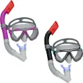 Bestway Maske med tube for svømming og snorkling SVART 14+ 24029 EDUKAMP