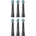 Oral-B iO Series Gentle Care Tannbørstehoveder - Svart - 6-pakning