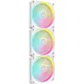 Corsair iCUE LINK LX120 3-pakn. - Kabinettvifte - 120mm - Hvit - 37 dBA