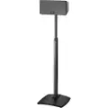 Sanus WSSA1 - Stativ - for høyttaler(e) - eloksert aluminium - svart - plassering på gulv - for Sonos One, PLAY:1, PLAY:3