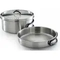 Campingaz Camping Gaz Topf-Set Trekking Kit 3-teilig edelstahl 1 Topf+ 1 Deckel+ 1 (2197185)