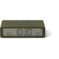 Lexon Flip Classic, Digital vekkerklokke, Rektangel, Khaki, LCD, Batteri, 5 V