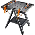 WORX Arbeidsbord 78x63cm, 2 stk klemmer + 4 s koblinger (WX051)