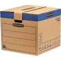 BANKERS BOX SmoothMove Large - Postboks - 48 cm x 47 cm x 41.2 cm - brun