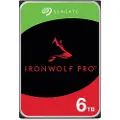 Seagate IronWolf Pro ST6000NT001 - Harddisk - 6 TB - intern - 3.5 - SATA 6Gb/s - 7200 rpm - buffer: 256 MB - med 3-års Seagate Rescue Data Recovery